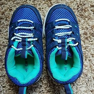 Carter's blue shoes, light up